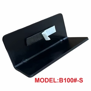 Modelo B100 # Protector de Esquinas de Plástico Tipo L Autoadhesivo de 100 mm, Protector de Bordes de PP para Embalaje de Cartón y Flejes de Acero - Product Image 1