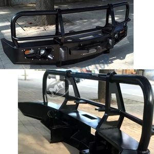 MAICTOP Accessoires de voiture Pare-chocs avant Pare-chocs avant standard en acier noir pour <span class=keywords><strong>Land</strong></span> <span class=keywords><strong>Cruiser</strong></span> 80 <span class=keywords><strong>J80</strong></span> LC80/ - Product Image 3