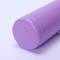 Termo Aislado de Acero Inoxidable 304 de Estilo Simple de 22 oz al por Mayor, Taza con Asa de Silicona, Pajita de Plástico, Vaso de Viaje