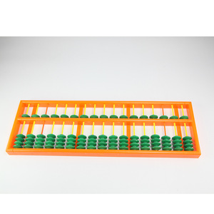 Abacus de démonstration J20513, 17 colonnes, abacus antidérapant, matériel d'expérimentation mathématique pour l'école primaire. - Product Image 4