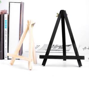 Künstlerbedarf A-Rahmen Holzstaffelei Studio-Künstler Bodenständer Höhenverstellbarer Leinwand-Kunstwerk-Malerei-Zeichnung-Schild-Displayhalter - Product Image 4