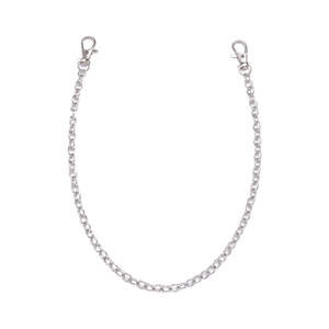 โซ่คาดเอวโลหะสไตล์ยุโรปอเมริกันสั่งทำพิเศษ สำหรับทุกเพศ แฟชั่นลำลอง วัสดุโลหะผสมสังกะสี สีขาว รุ่น K763 - Product Image 5