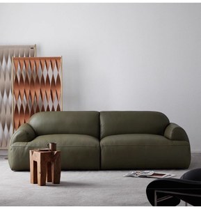 Classic Minimalist <b>Wood</b> <b>Sofa</b> 220x85cm Foam Fabric Couch Two Seater Vietnam Furniture - Product Image 2