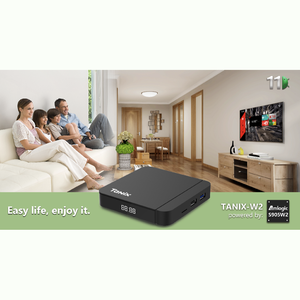 Nuevo Android 11 al por Mayor, <span class=keywords><strong>TANIX</strong></span> W2, Receptor de Streaming, Amlogic Quad Core, 2GB+16GB, WiFi, Bluetooth, 4K UHD, Smart <span class=keywords><strong>TV</strong></span> <span class=keywords><strong>Box</strong></span> para el Hogar - Product Image 3