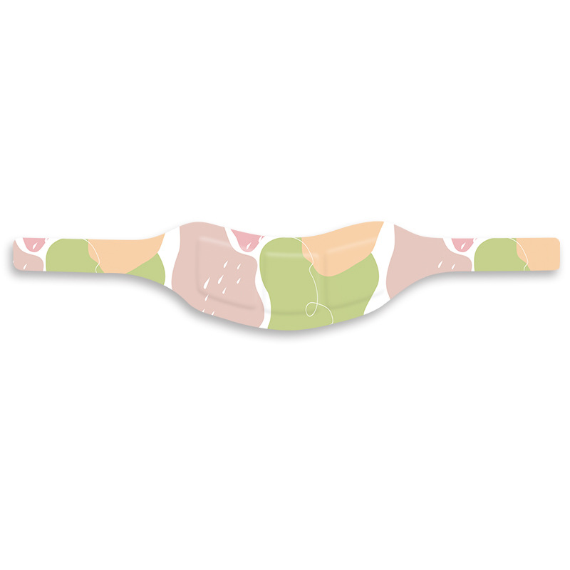 Parche cálido para el cuello-caramelo