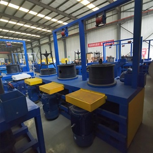 Linea retta automatica ad alta velocità a basso tenore di carbonio tipo puleggia a secco filo di metallo disegno macchina prezzo - Product Image 3