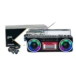 Enregistreur cassette rétro personnalisé en usine, radio AM FM SW, lecteur USB TF rechargeable, boombox pour le camping, cadeau - Product Image 5