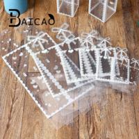 Boîte à bonbons transparente en PVC PET imprimé de qualité alimentaire pour enfants, cadeaux de mariage, emballage de jouets