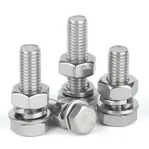 Perno de Carrocería de Cabeza Redonda de Acero Inoxidable Clase 8 con Rosca UNF y Acabado Liso, Tuerca Hexagonal M3 para Fijación - Product Image 2