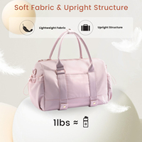 Sac de transport pour tapis de yoga rose personnalisable et léger, sac de sport pour tapis de yoga avec sangle pour tapis