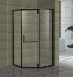 2022 New Design Bathroom product 8mm/10mm safety tempered glass shower cabin walk in shower rooms