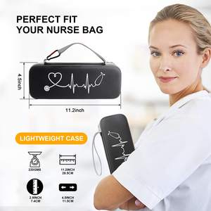 गंध टिकाऊ पोर्टेबल हार्ड शेल एवा स्टेथोस्कोप केस कस्टम एवा स्टेथोस्कोप नर्स के छात्रों के लिए बहु-डिब्बे के साथ - Product Image 5