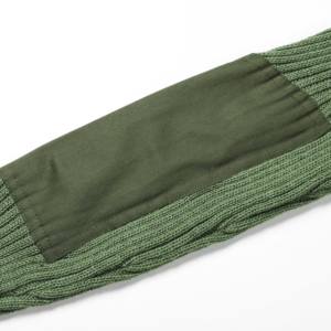 Chandails tactiques verts <span class=keywords><strong>de</strong></span> combat bon marché pour hommes, pull <span class=keywords><strong>de</strong></span> sécurité avec coudière et épaulettes - Product Image 6
