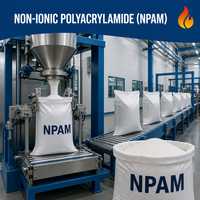Productos Químicos para Campos Petroleros, Poliacrilamida No Iónica (NPAM), Polímero Espesante, Agente Deshidratante de Lodos en Polvo, 99% de Pureza