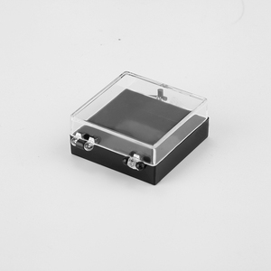 Promotional various good quality small transparent plastic clear box