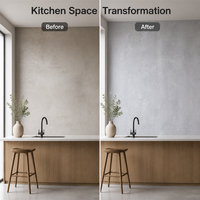 Panel Dinding SPC Tahan Api Bebas Formaldehida Tekstur Kaya Tahan Air Ramah Lingkungan untuk Dinding Interior Modern Kamar Mandi Rumah Sakit
