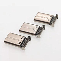 Type-C Mâle 24PIN Double Patch DIP/SMT Long 0.95 Connecteur USB avec Accès Avant et Arrière Smart Home L13.75