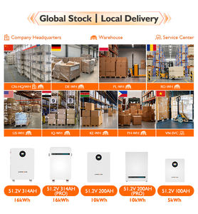 8000サイクル EU規格 LiFePo4 インバーターバッテリー EMS 10kW 15kW 16kW 48V 51.2V 100Ah 200Ah 314Ah 家庭用蓄電 壁掛け式 リチウムイオンバッテリー - Product Image 2