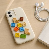 Nouveauté : Breloques décoratives en PVC pour coque de téléphone, breloques 3D en caoutchouc souple, accessoires DIY pour coque de téléphone, vente en gros