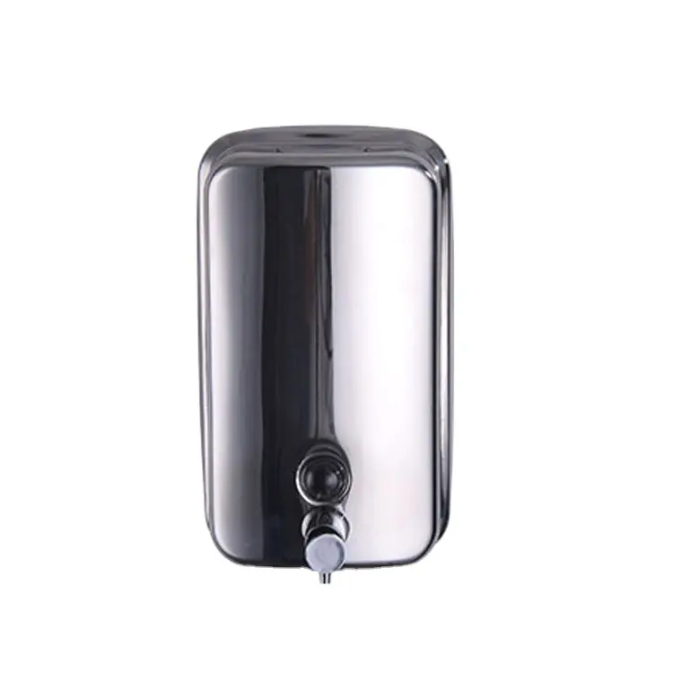 Hotel & Shopping room wall mounted stainless steel manual soap dispensers