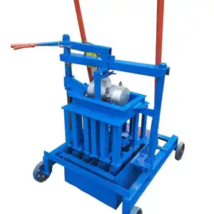 Original Block Supplier Dice Molding Lt2-40 Manual Clay Small Bag With Button Packing Brick Making Machine