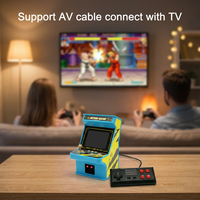 Consola de Juegos Retro GAMINJA de 8 Bits con 256 Juegos Sin Licencia Integrados, Reproductor de Juegos Arcade de Tamaño Mini de 2.8 Pulgadas, Fábrica de Origen OEM/ODM