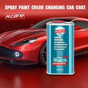 Cambio de pintura de coche rojo fácil de despegar color cambiable líquido spray TPU capa de coche