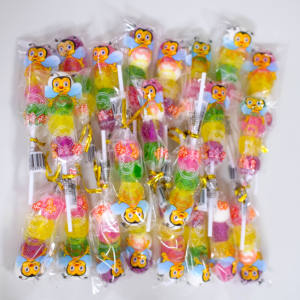 Chewy <span class=keywords><strong>Gummy</strong></span> Lollipops Verschiedene fruchtige Aromen Kids Party begünstigt Süßigkeiten aus Zucker Meiyijia Food 1 Jahr Haltbarkeit - Product Image 6