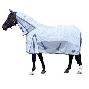 Matériel respirant de maille de tapis de mouche de cheval de polyester léger durable parfait pour le confort de protection de mouche d'été - Product Image 1