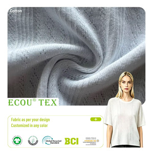 Penjualan Terlaris 2023 AS Hoodie 465 Gsm 100% Katun Terry Towelling Fabric untuk Celana Olahraga Berat Sedang Kaos Rajut Polos - Product Image 1