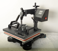 Presse à Chaud Multifonction 8-en-1 Bheng Nouvelle Génération 38x38cm pour Impression sur Tasses, Coques de Téléphone et Assiettes - Semi-Automatique, Garantie 1 An