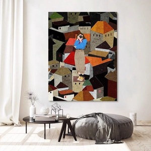 Kit de <span class=keywords><strong>Peinture</strong></span> par Numéros Songwoo Vintage : Femme à la Mode en Train de Prendre des Photos dans la Vieille Ville – <span class=keywords><strong>Peinture</strong></span> par Numéros - Product Image 4