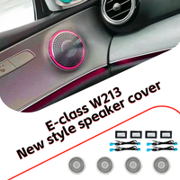 64 Warna Lampu Ambient Cover Speaker Midrange untuk Dekorasi Interior Mercedes Benz E-Class W213 E-coupe C238