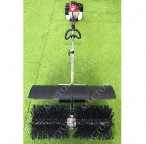 Gasoline <b>Power</b> Broom Artificial Turf Sweeping Portable Brush Lawn Tools Portable - Product Image 4