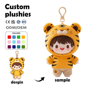 Muñeco de Peluche Personalizado de Fábrica <span class=keywords><strong>Beki</strong></span>, Proveedor Confiable, Muñeco de Peluche de Anime, Muñeco de Peluche de Estilo Coreano, Llavero de Peluche de Ídolo - Product Image 4