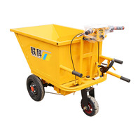 Carretilla Eléctrica de Acero LK13 para Construcción y Jardinería