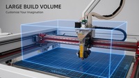 Imprimante 3D industrielle à granulés, grand format, machine d'impression 3D FGF pour moules et modèles de fonderie