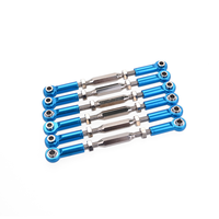 Tige de direction avant en aluminium de 81 mm avec rotule pour RC E10 1:10 Électrique Himoto E10XT E10XTL Katana Truggy