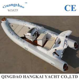 19ft 5,8 m barato de fibra de vidrio yate pesca barco de alta velocidad - Product Image 5