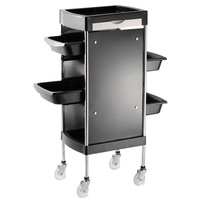 Nouveau chariot de coiffure multifonctionnel pour salon, chariot de rangement pour outils de coiffure, chariot de permanente et de coloration pour salon de barbier, vente en gros