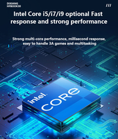 Alta specificazione 12th Gen I7 1255U 8GB 16GB 32GB RAM 128GB 256GB 512GB 1TB SSD 15.6 pollici computer portatile per le imprese