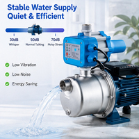 Pompa Booster Air Rumah Tangga Otomatis Self-Priming Stainless Steel ABJZ dengan Kontrol Tekanan Cerdas