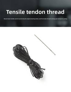 Haute qualité bricolage mince antidérapant respirant housse de protection cousu <span class=keywords><strong>à</strong></span> la main en <span class=keywords><strong>cuir</strong></span> véritable couverture de <span class=keywords><strong>volant</strong></span> de voiture - Product Image 6