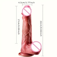 Heißes flüssiges Silikon Realistische Dildos Starker Saugnapf G-Punkt Vibrator Lebensechter Penis Künstliches Big Cock Sexspielzeug für Frauen Homosexuell
