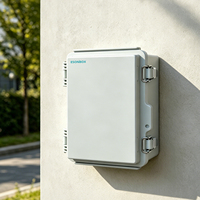 Boîtier en plastique ABS ESON, étanche, pour alimentation électrique, boîte de jonction électrique, boîte en plastique étanche pour extérieur, boîtes de commutation électriques IP66