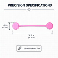 Organisateur de câbles magnétique, attaches en silicone flexibles à fixation rapide pour bureau, attaches magnétiques en silicone