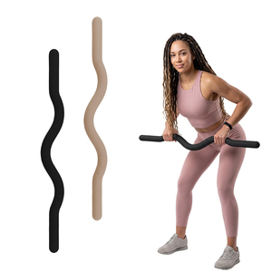 EIGFOH High Quality Silicone Coated Cast Iron Barbell Center Gravity Balance for Wrist Ankle Yoga Fitness <b>Strength</b> <b>Training</b> Gym - Product Image 1