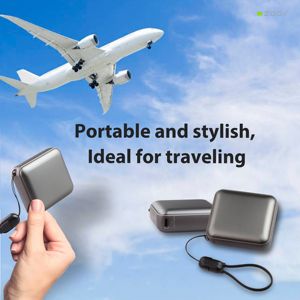 Petit chargeur de mobile en métal logo personnalisé 22.5W Type C Travel 10000mah powerbank Mini powerbank portable - Product Image 5