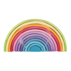 Hot Sale rainbow wooden building blocks Montessori education toys - Product Image 5