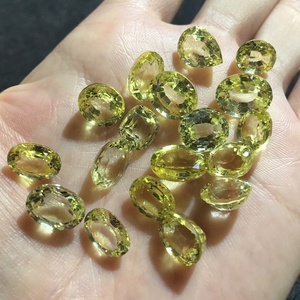 Phòng thí nghiệm tạo ra vàng sapphire colour lỏng đá quý hình dạng hình bầu dục 5*7mm đến 8*10mm phòng thí nghiệm phát triển Sapphire đá quý đá cho đồ trang sức - Product Image 3